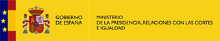Logotipo Ministerio de la Presidencia, Relaciones con las Cortes e Igualdad - Ley Orgánica de Protección de Datos de carácter personal