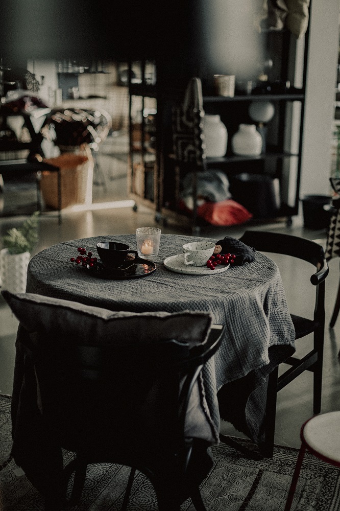 Decoración en el fika