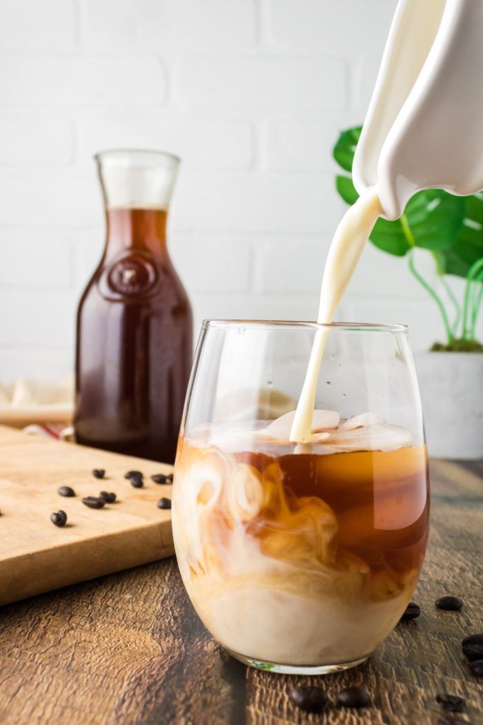 Iced coffee